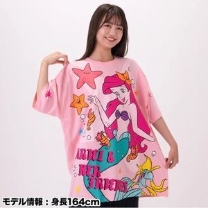 Tokyo Disney Ariel oversized t shirt